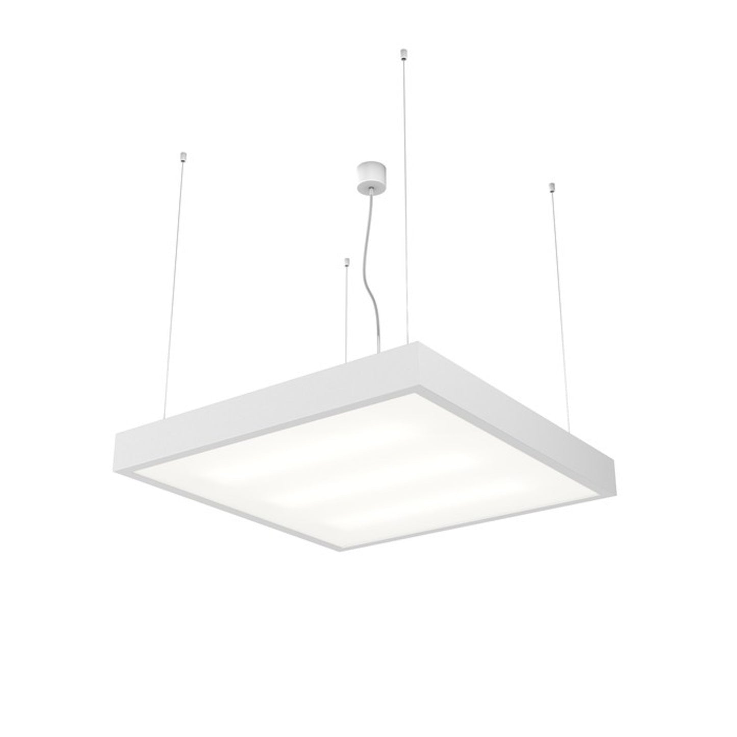 RENDL Outlet STRUCTURAL 55x55 pendant white 230V 2G11 3x36W R10259 7
