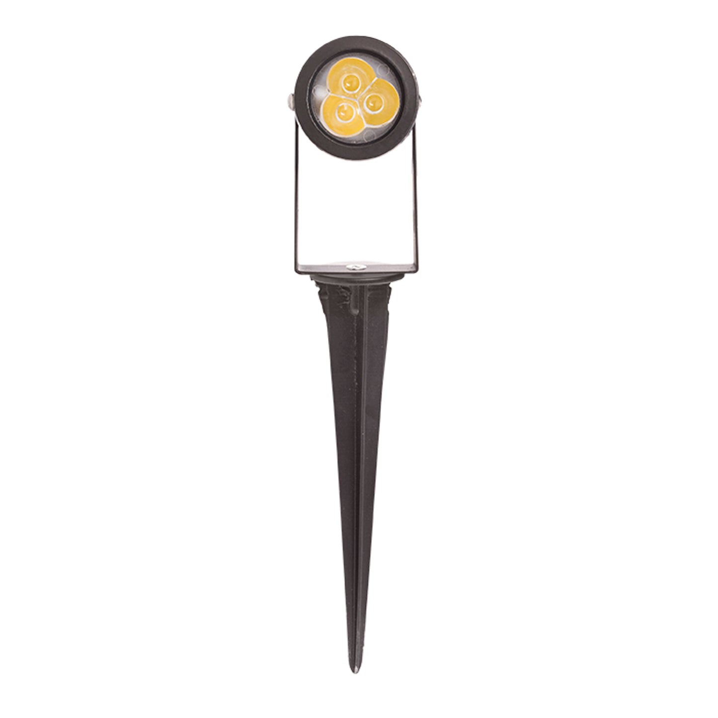 RENDL outdoor lamp GUN on spike black 230V LED 3x1W 30° IP65 3000K R10530 3