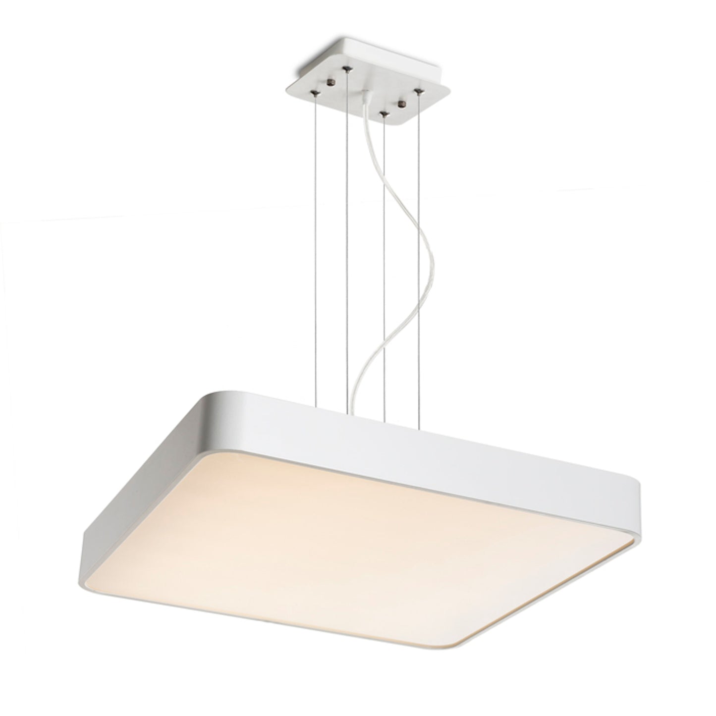 RENDL pendant lamp MENSA SQ 48 pendant white 230V LED 56W 3000K R11291 1