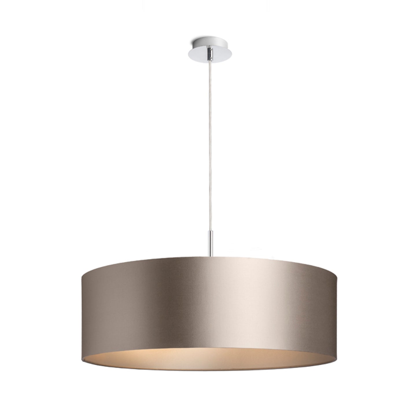 RENDL shades, shade bases, pendent sets RON 60/19 shade Monaco dove gray/silver PVC max. 23W R11584 4