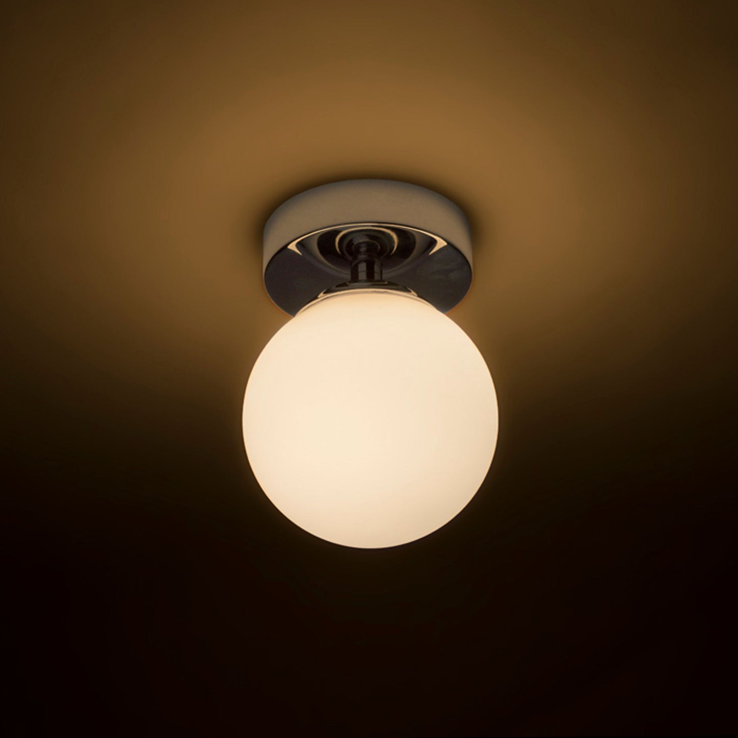 RENDL surface mounted lamp BOLLY ceiling chrome 230V LED 6W IP44 3000K R12200 3