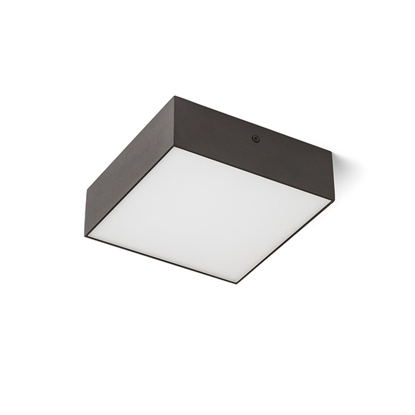 RENDL surface mounted lamp LARISA SQ 17 ceiling black 230V LED 15W 3000K R12849 2