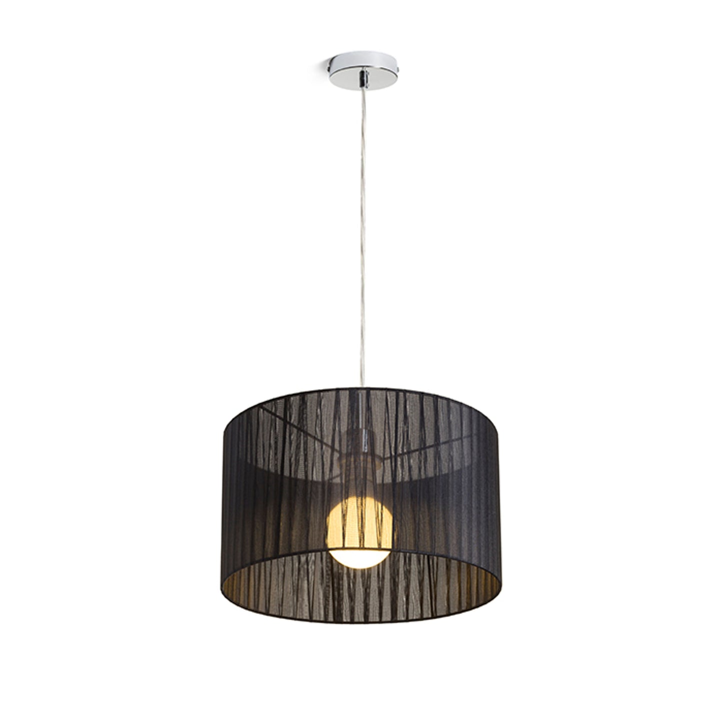 RENDL pendant lamp GLAMOUR 35/20 pendant black 230V LED E27 15W R13271 1