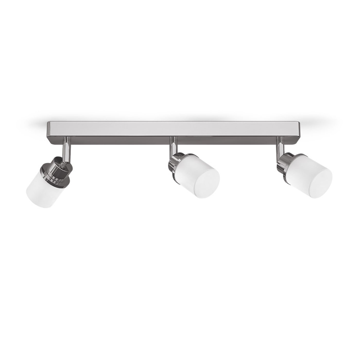 RENDL spotlight LINN III surface mounted opal-colored glass/chrome 230V LED G9 3x3W IP44 R13703 1