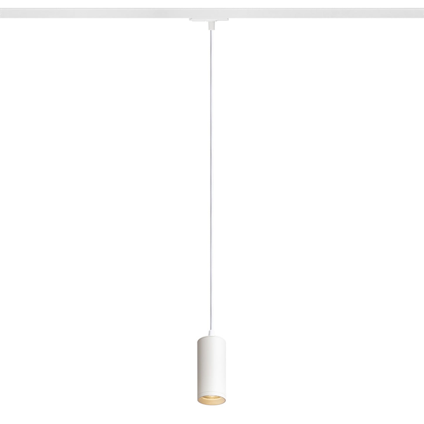 RENDL 1-circuit track system BELENOS for 1-circuit tracks pendant white 230V LED GU10 9W R13862 1