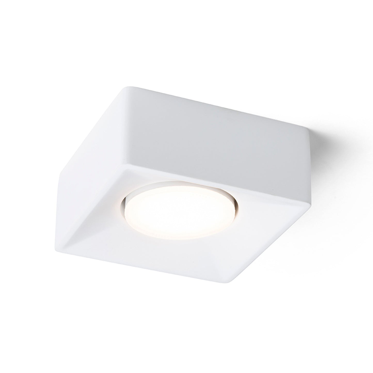 RENDL surface mounted lamp FRAM SQ surface mounted plaster 230V LED GX53 7W R14165 1