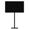 LED stoječa svetilka zatemnilna