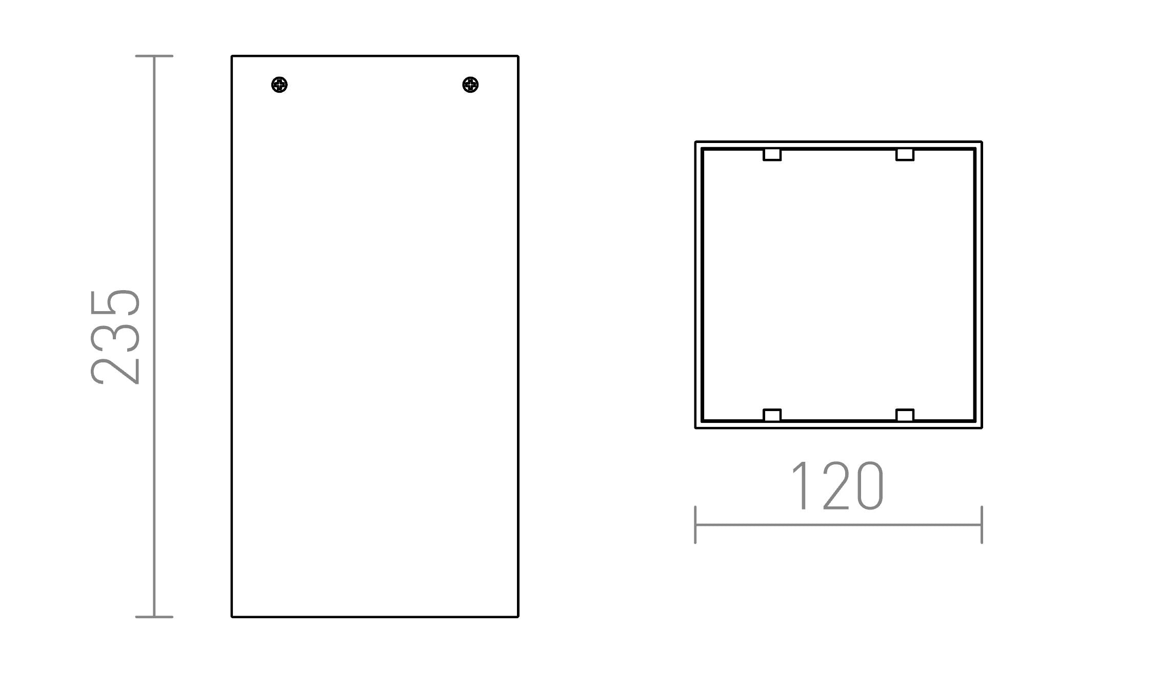 MEA KVADRATNA - Product sketch