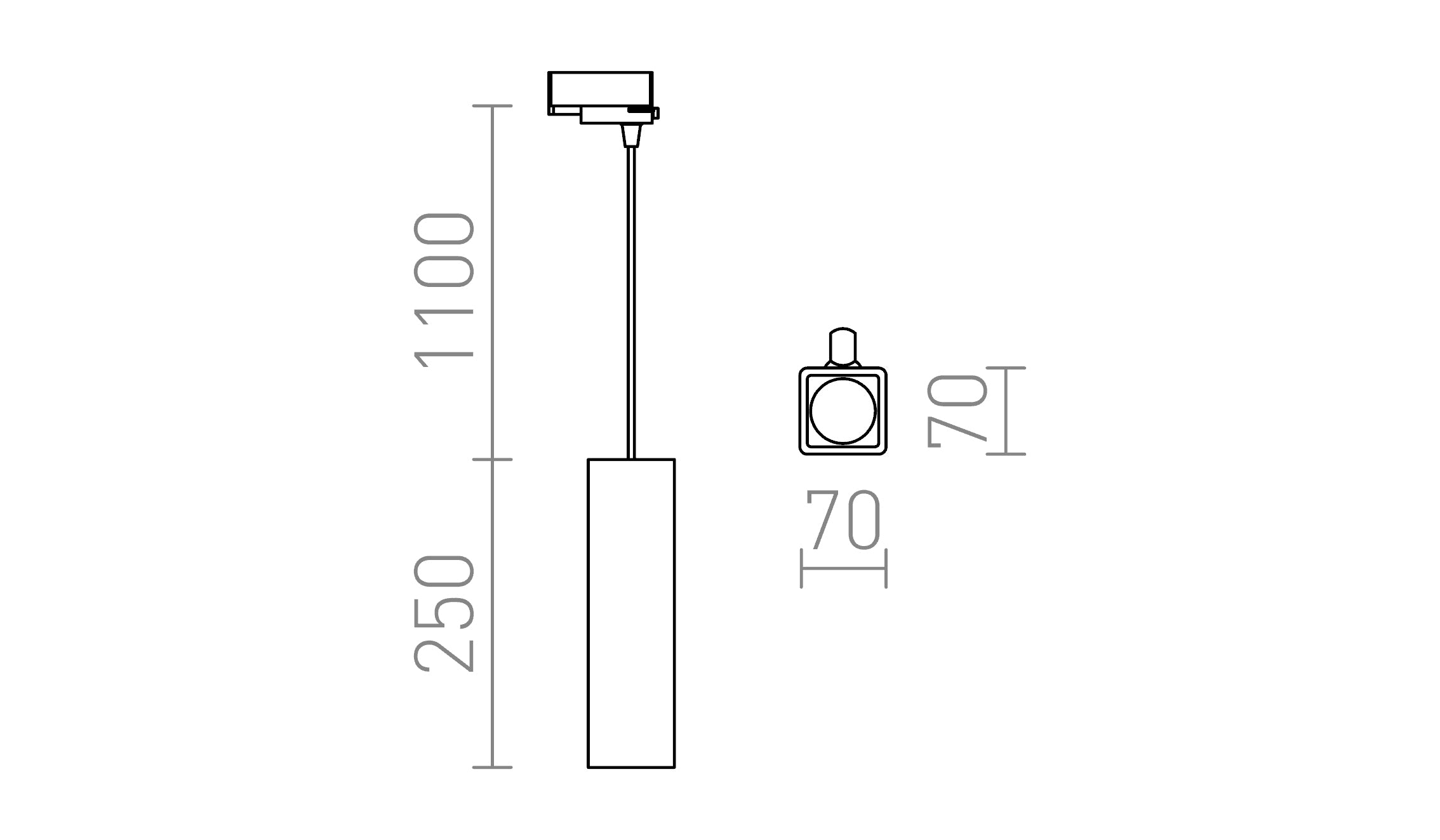 JACK RC ZA 3F TIRNI SISTEM - Product sketch