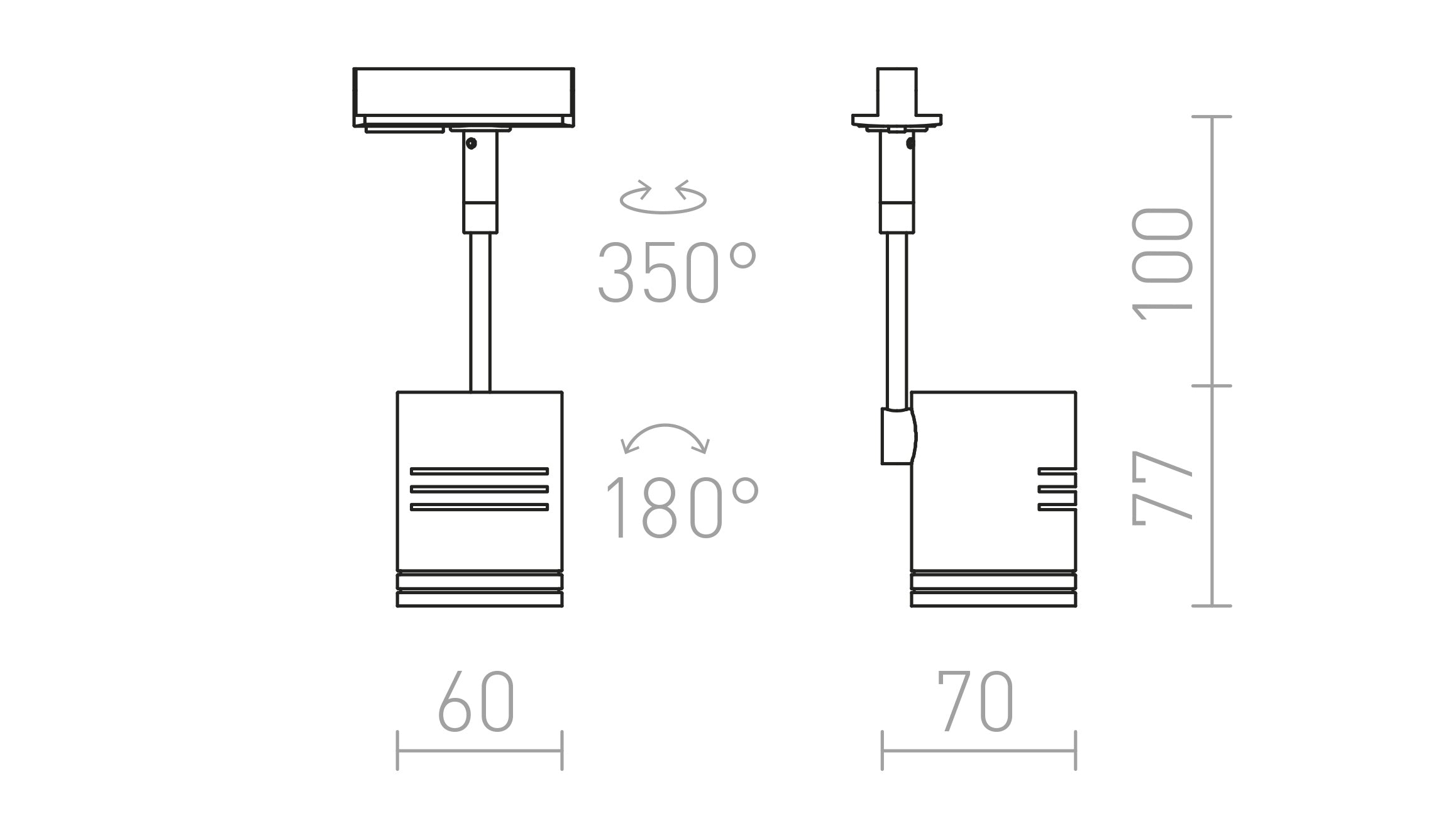 BEEBA I ZA 1F-TIRNI SISTEM - Product sketch