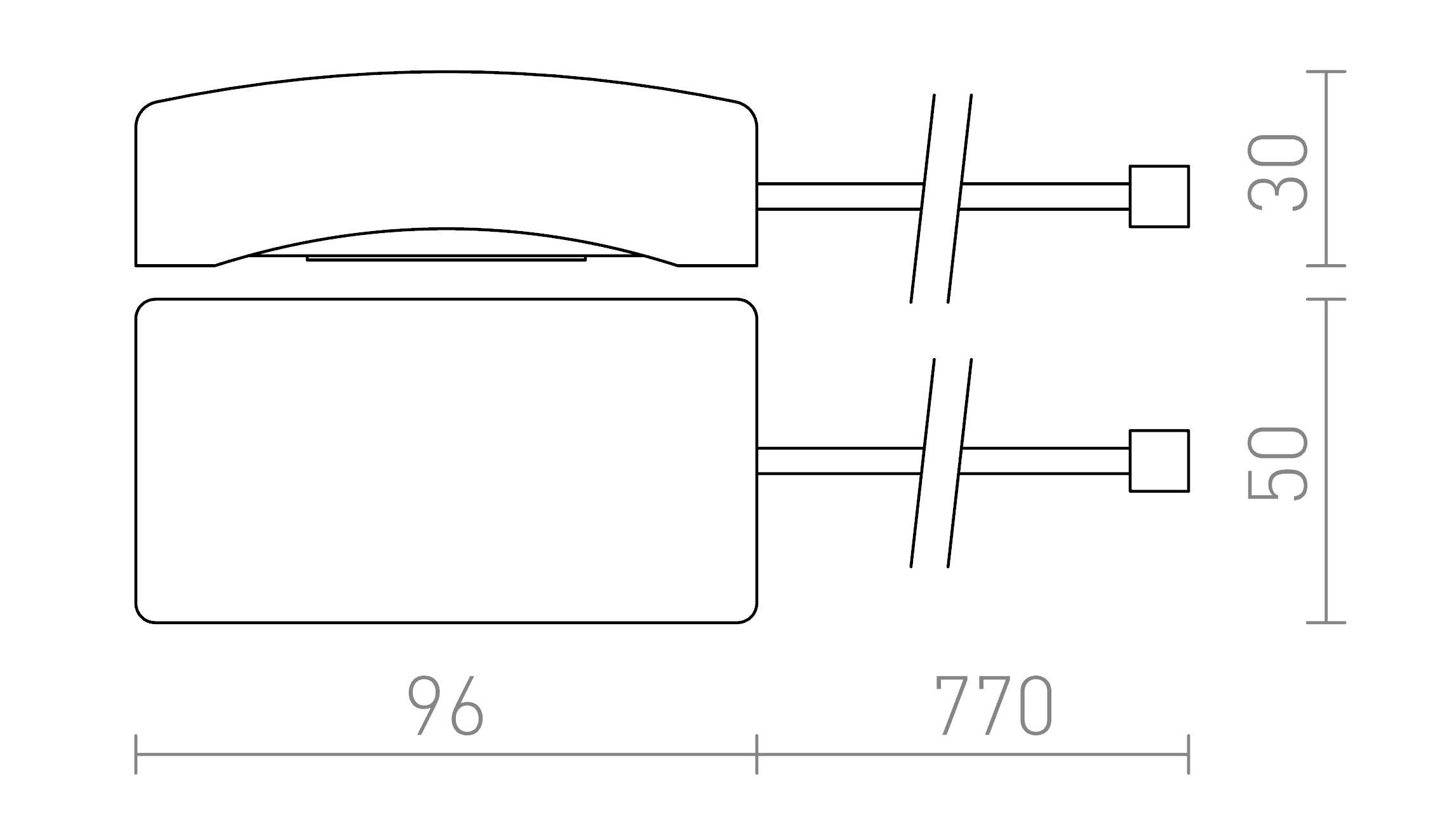 VGRADNI SENZOR - Product sketch