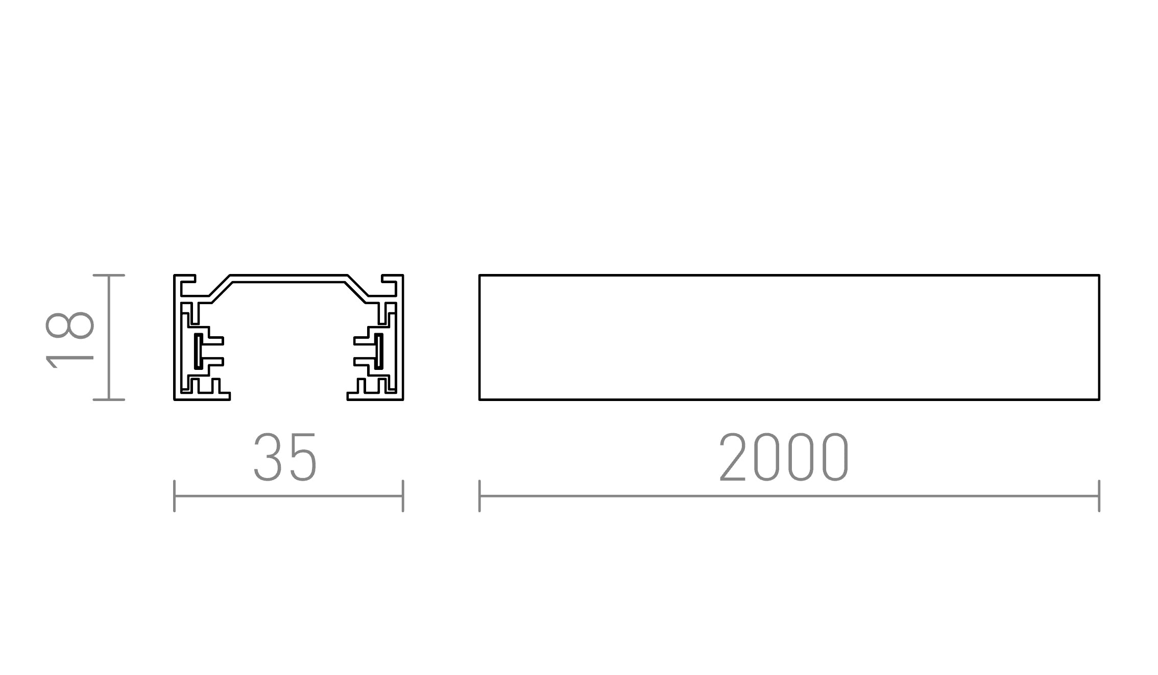 1F TIRNI SISTEM 2M - Product sketch
