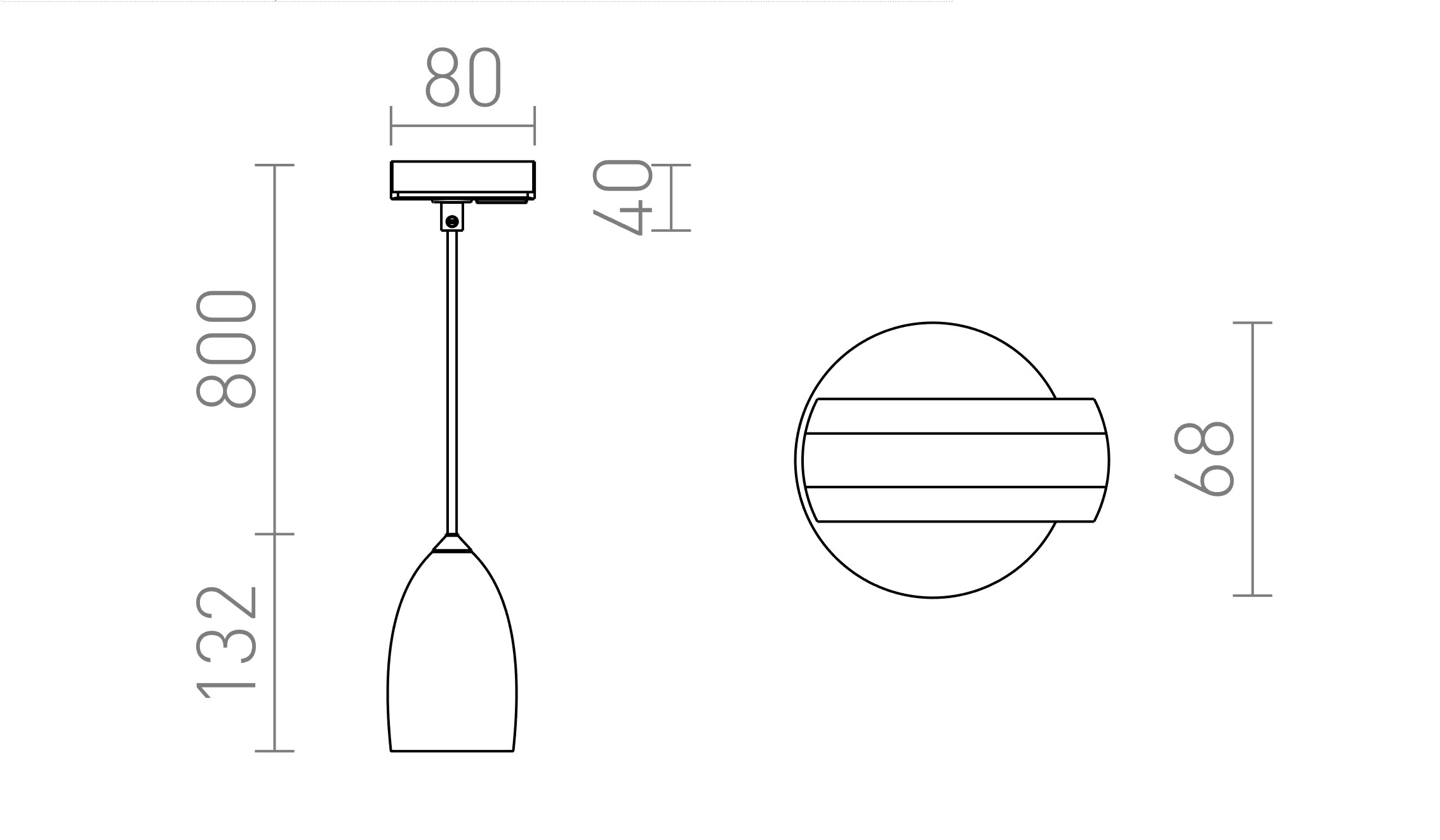 BABADES ZA 1F-TIRNI SISTEM - Product sketch