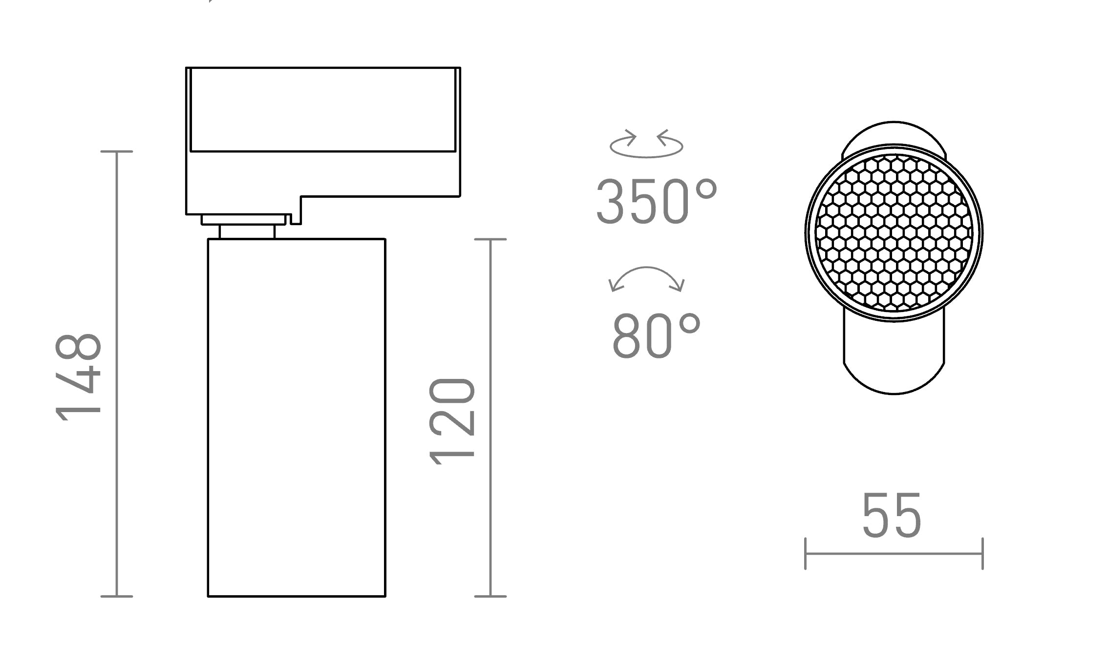 FORZA ZA 3F-TIRNI SISTEM - Product sketch