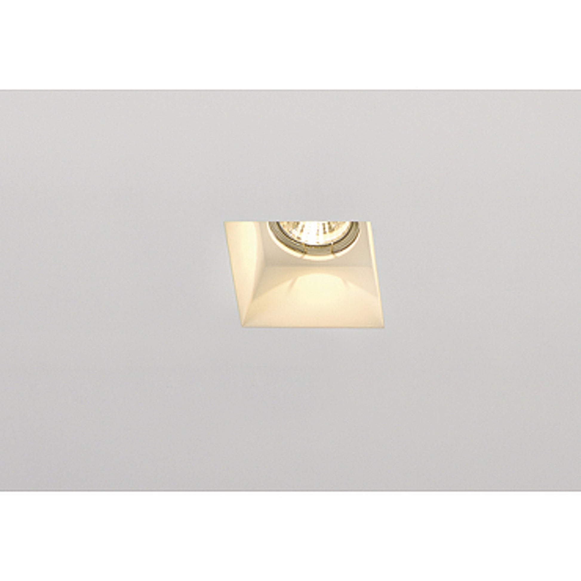 RENDL Outlet GL110 SQ recessed plaster 12V GU5,3 35W  148021 1