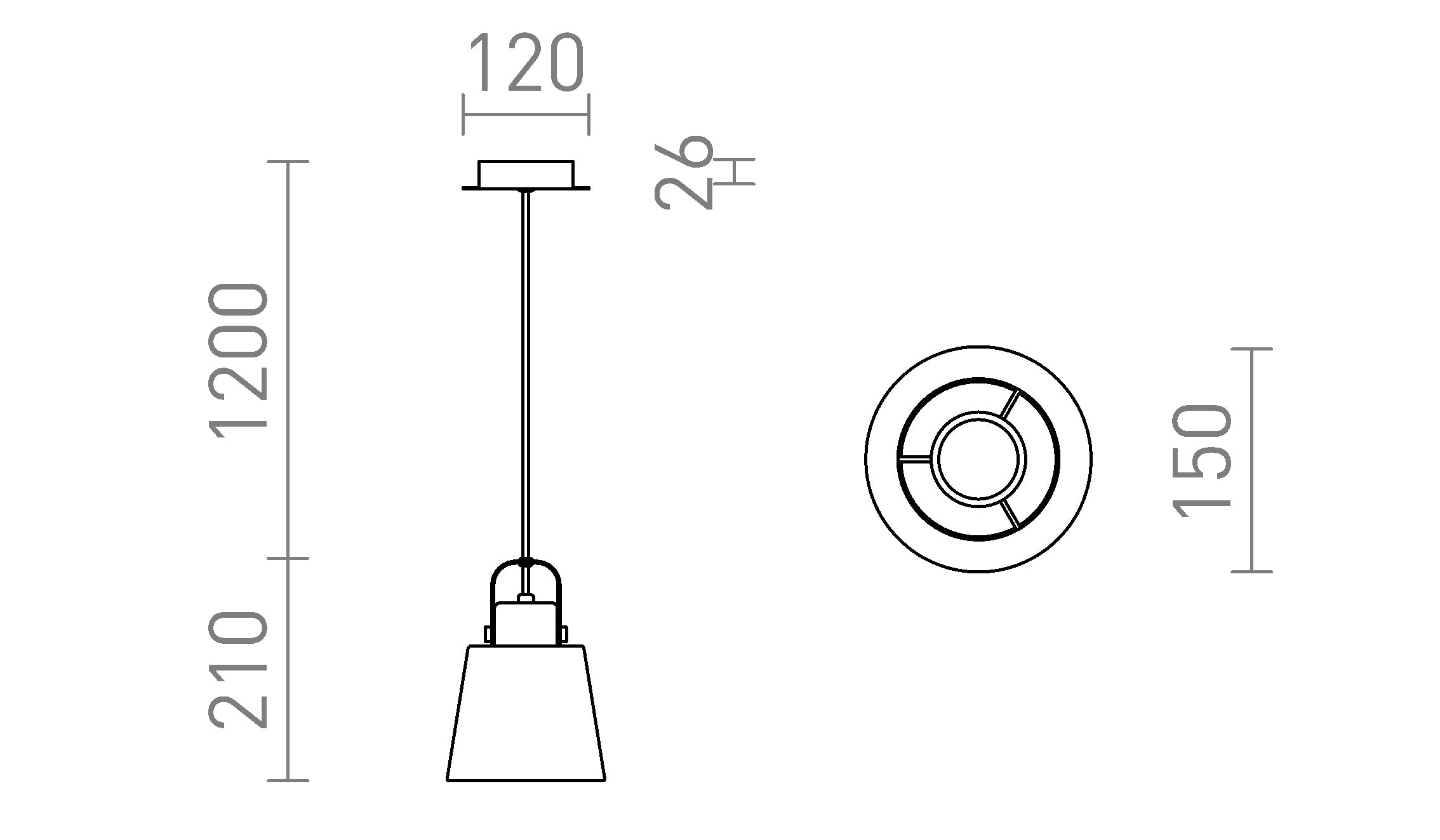 CHOUPETTE VISEČA - Product sketch