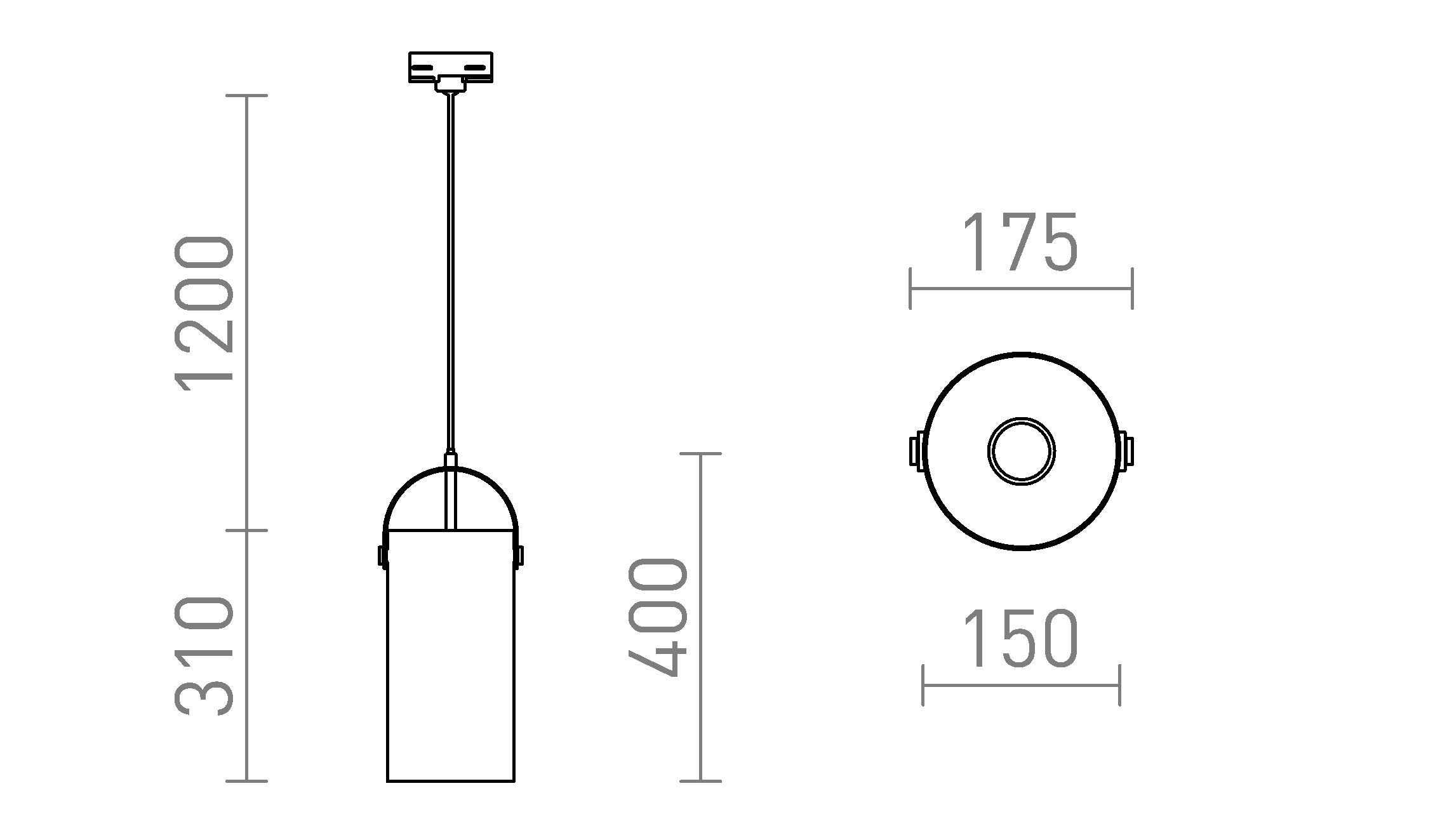 JULIETTA 31 ZA 3F-TIRNI SISTEM - Product sketch