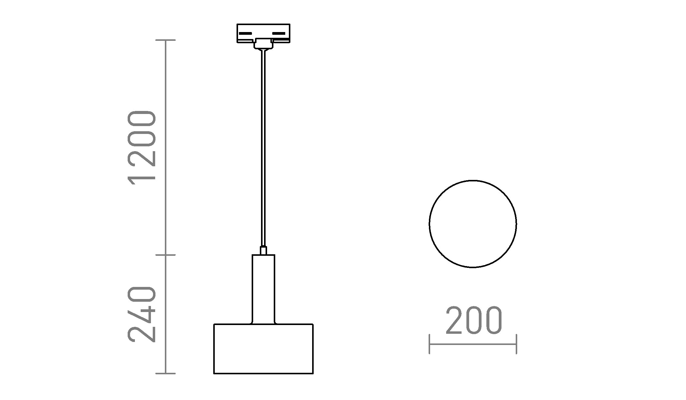 GIULIA 20 ZA 3F-TIRNI SISTEM - Product sketch