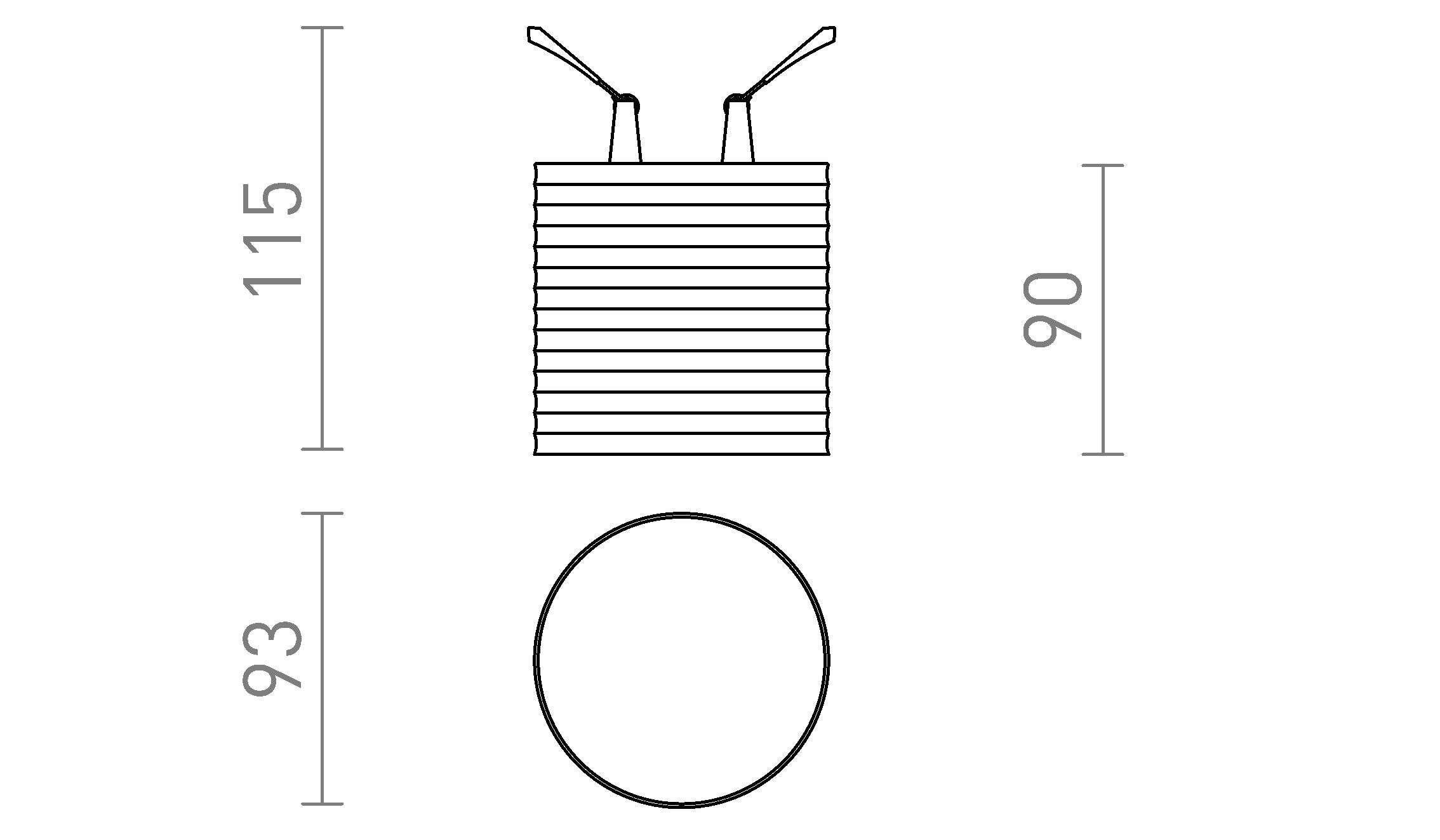 MARENGA RR4 90 - Product sketch