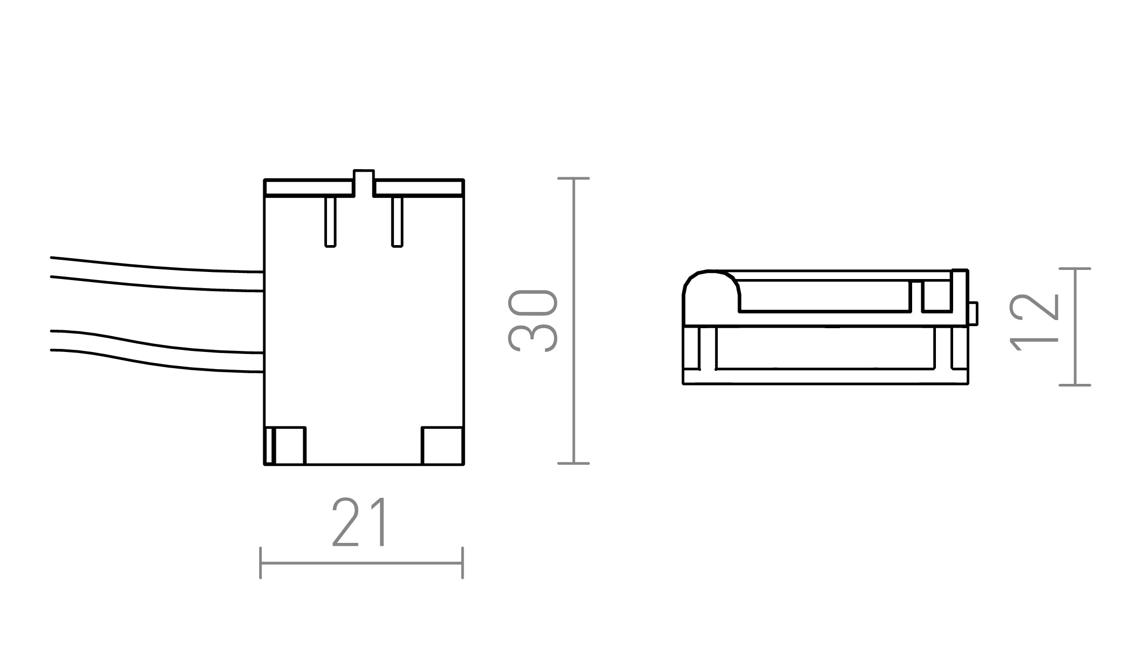 WAVE NAPAJANJE - Product sketch