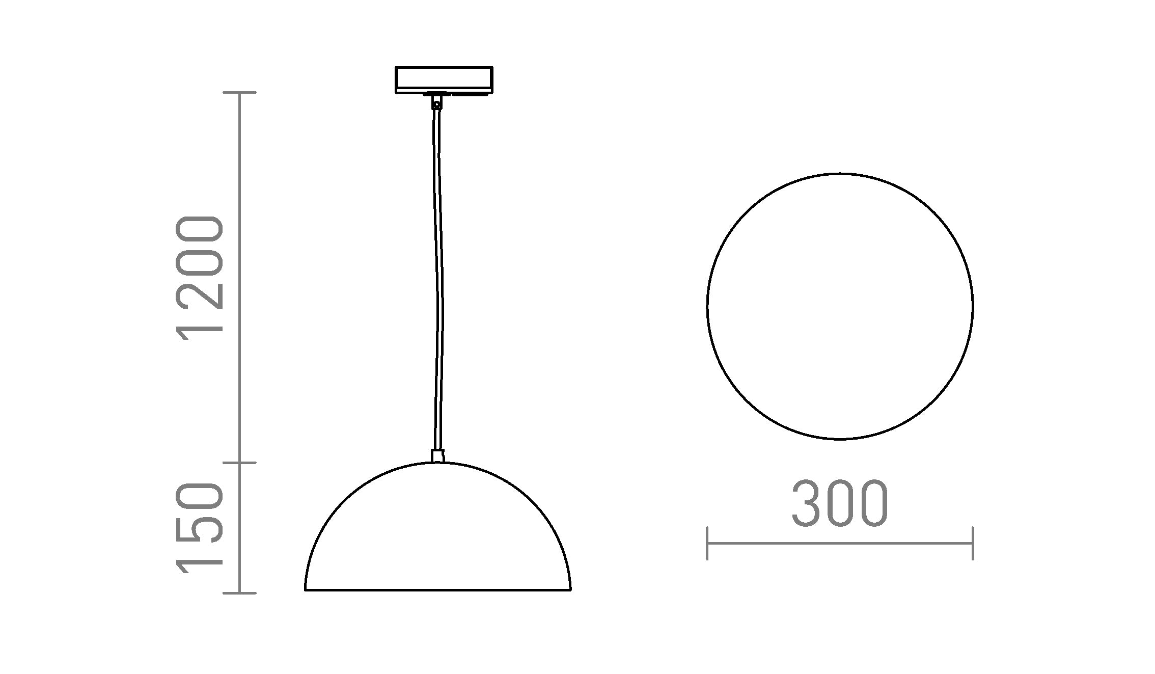 GLADYS 30 ZA 1F-TIRNI SISTEM - Product sketch