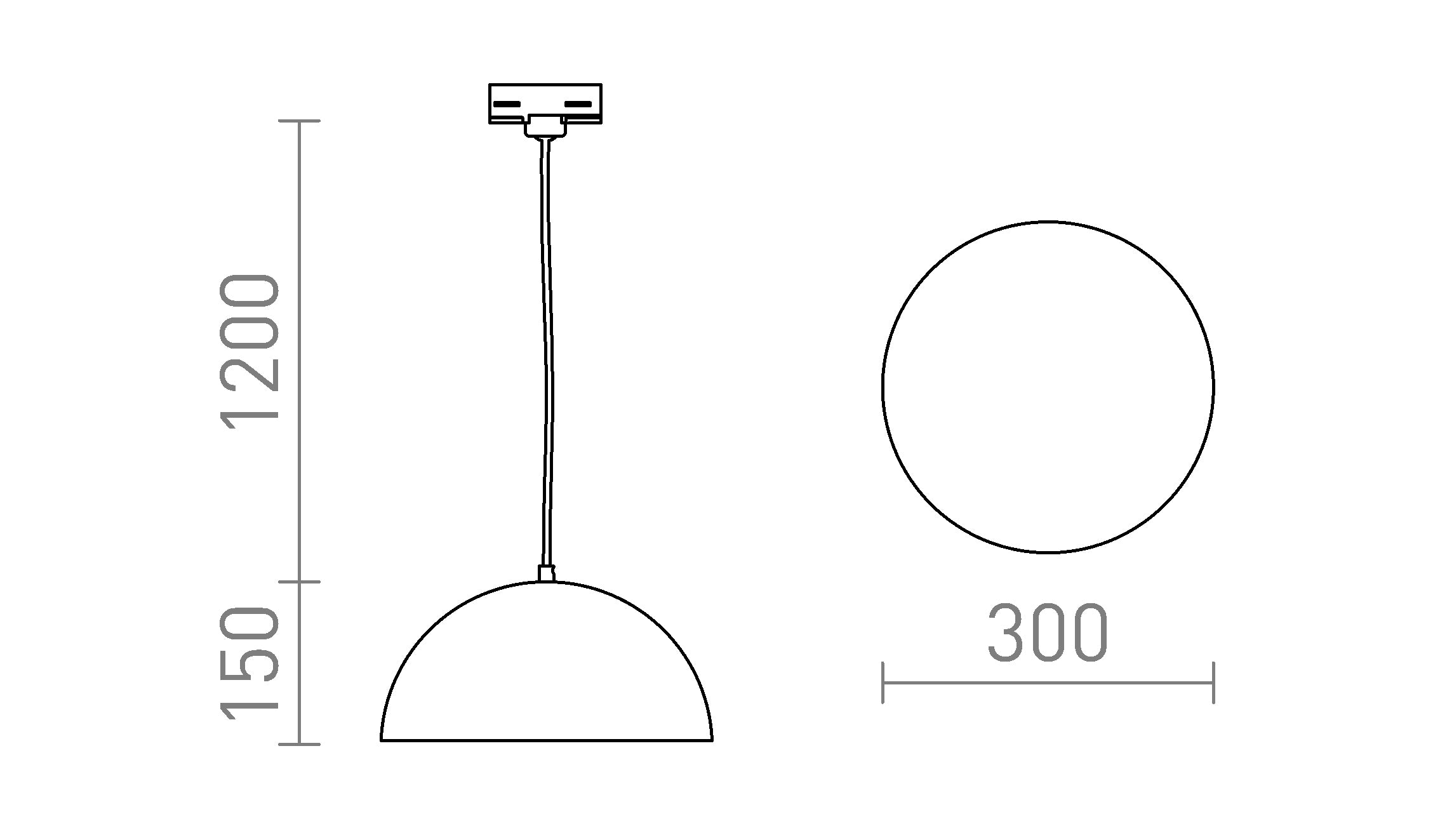 GLADYS 30 ZA 3F-TIRNI SISTEM - Product sketch