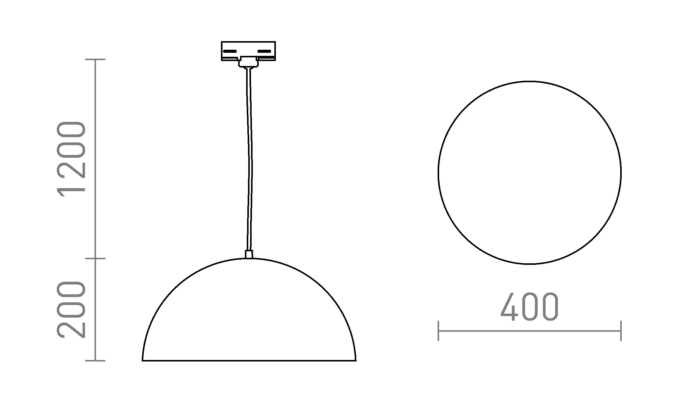 GLADYS 40 ZA 3F-TIRNI SISTEM - Product sketch