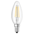 PARATHOM RETRO LED SVEČNA OBLIKA PROZORNA