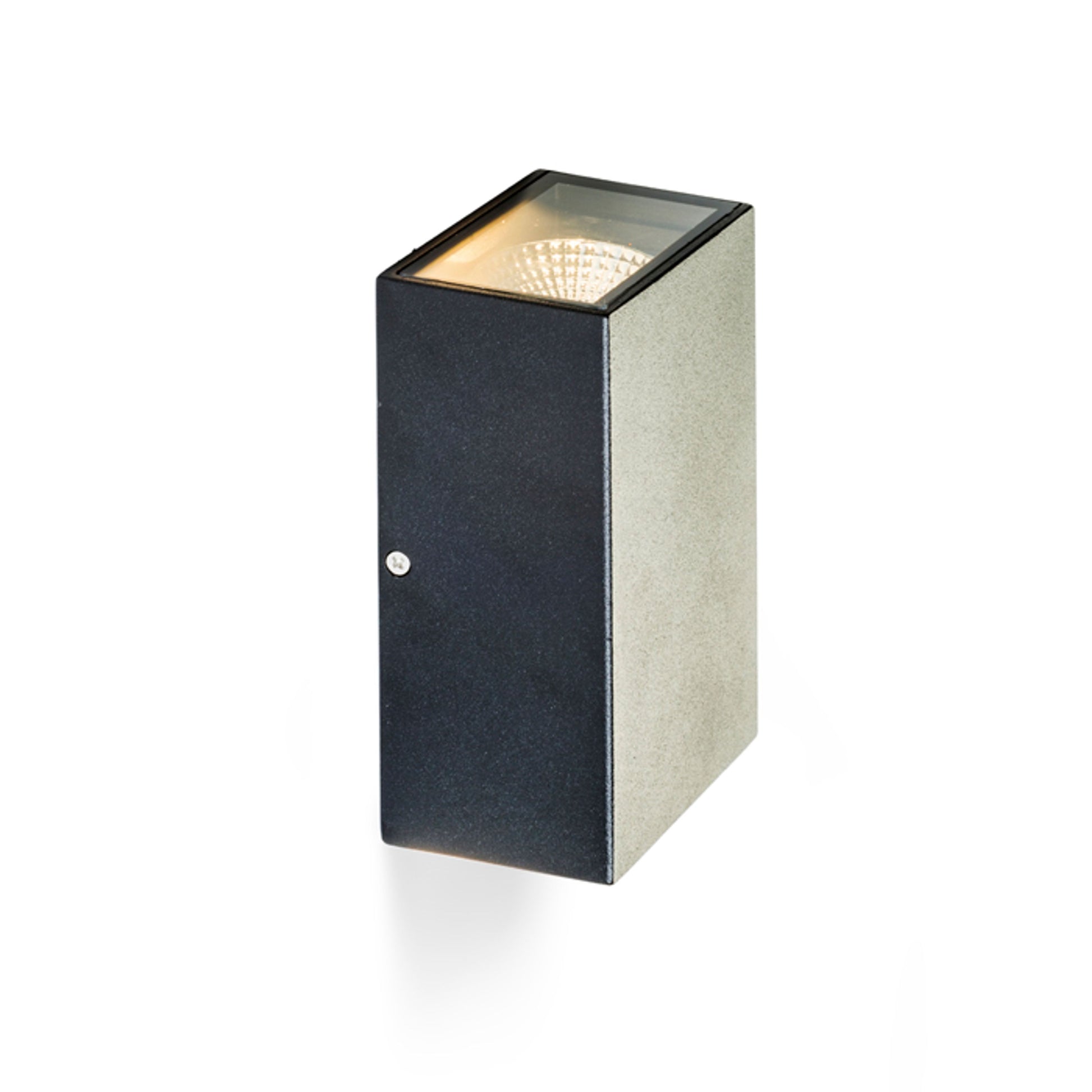 RENDL Outlet DIXIE 10x16 wall black  230V LED 2x5W 84° IP54  3000K R10353 1