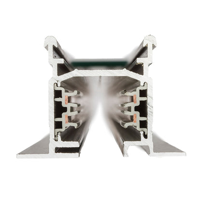 RENDL 3-circuit track system EUTRAC 2m 3-circuit track recessed white 230V  R11306 2