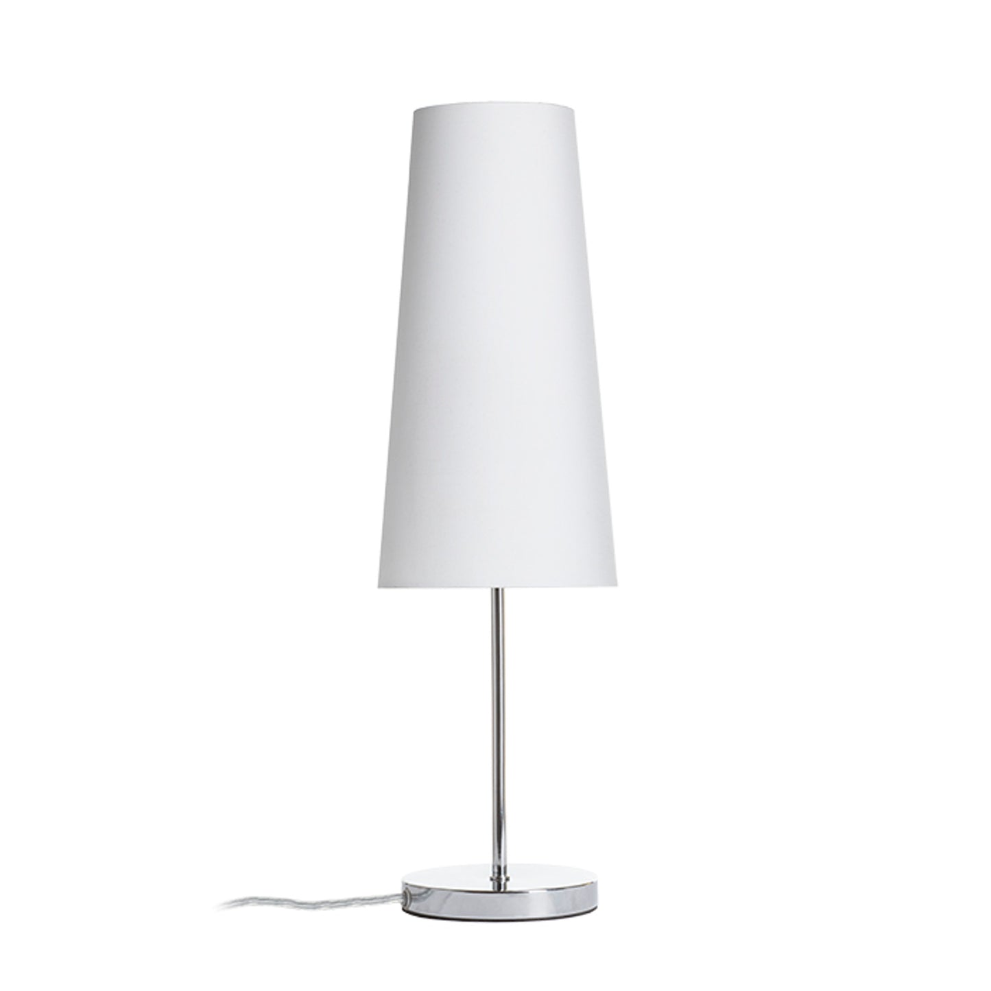 RENDL shades, shade bases, pendent sets CONNY 15/30 table shade Polycotton white/white PVC max. 23W R11496 2