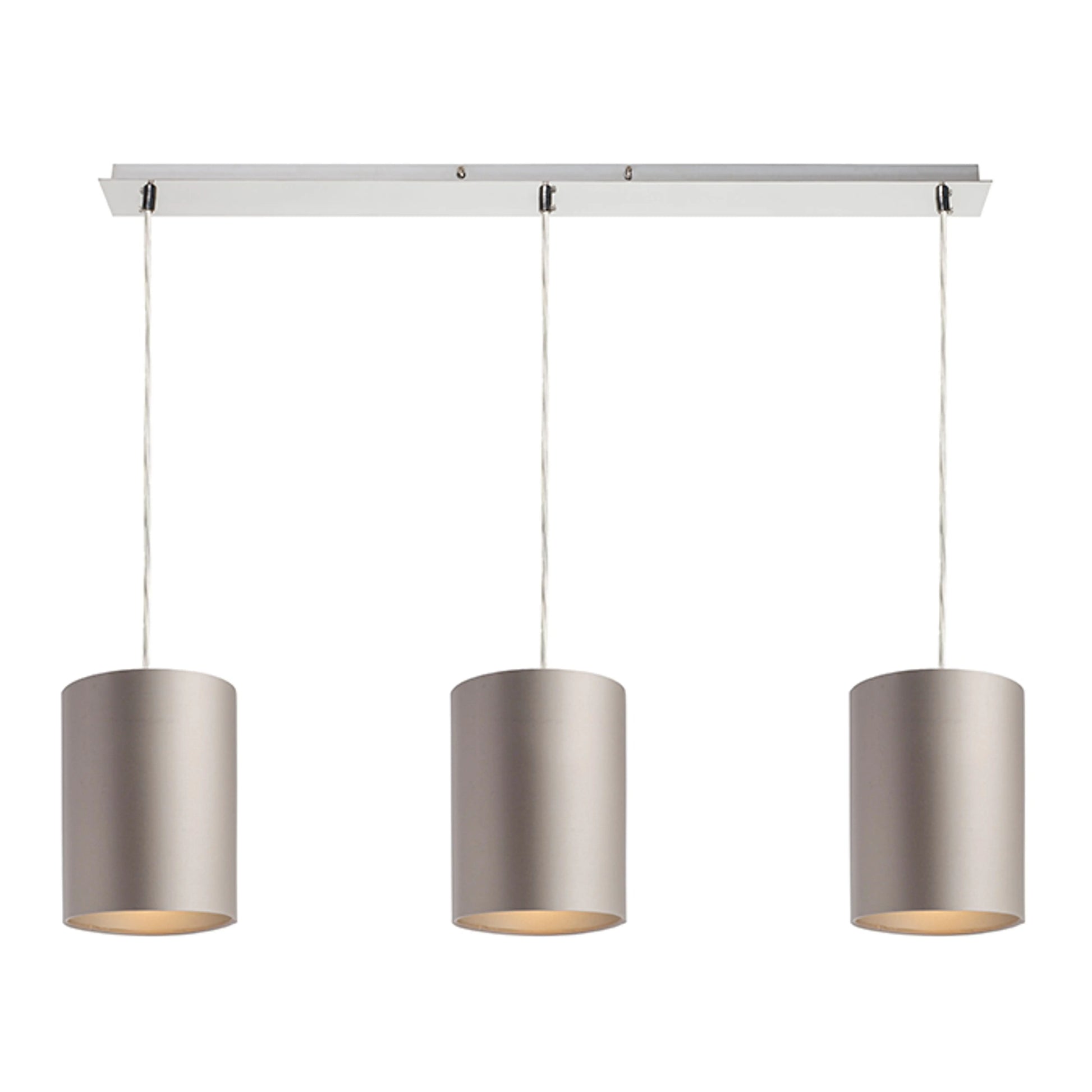 RENDL shades, shade bases, pendent sets MORE 80 pendant ceiling base  chrome 230V LED E27 3x15W R11777 3