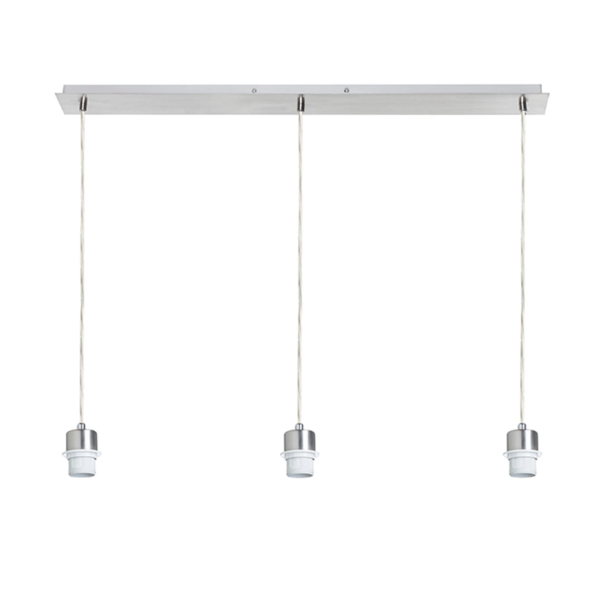 RENDL shades, shade bases, pendent sets MORE 80 pendant ceiling base  chrome 230V LED E27 3x15W R11777 4