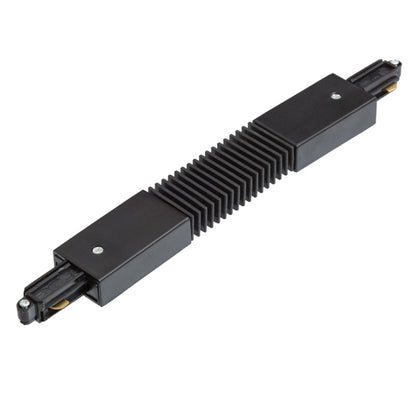 RENDL 1-circuit track system 1F flex connector black 230V  R12282 2