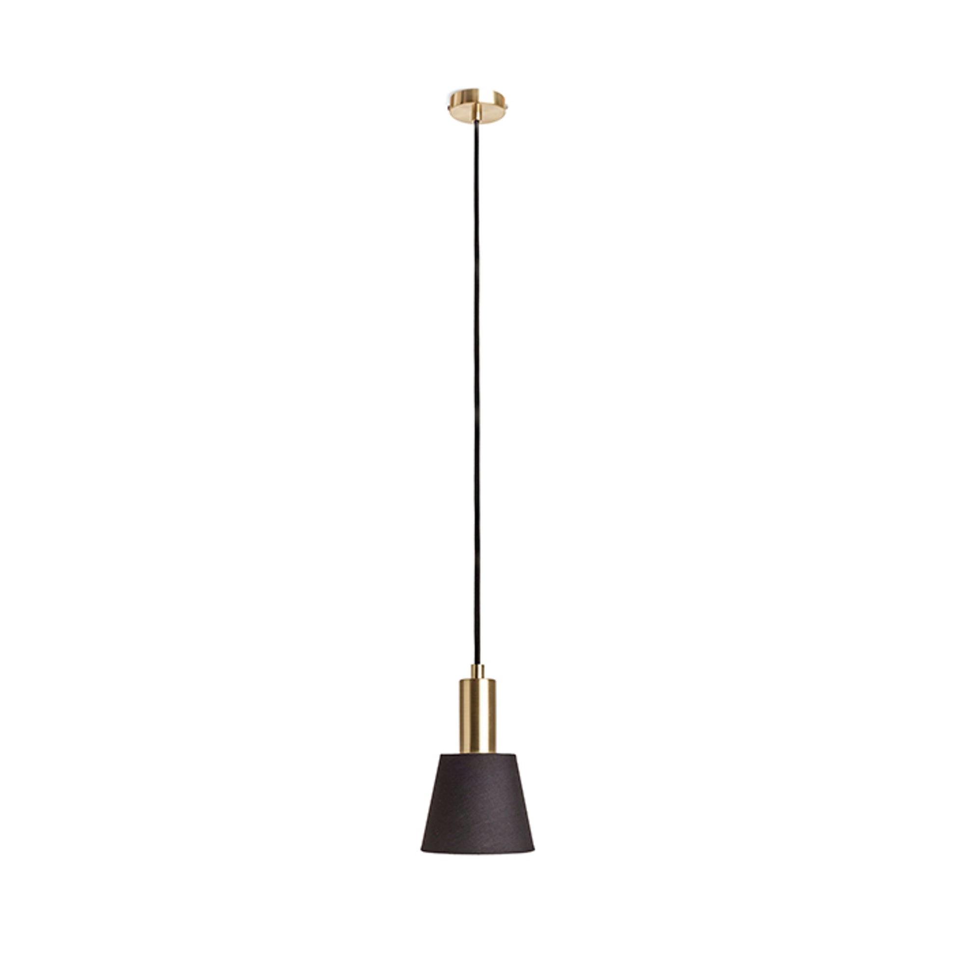 RENDL Outlet ICAR pendant black/gold  230V LED E27 11W R12418 4