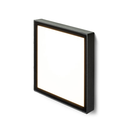RENDL outdoor lamp DEJAVU SQ 14 recessed black 230V LED 6W IP65 3000K R12531 1