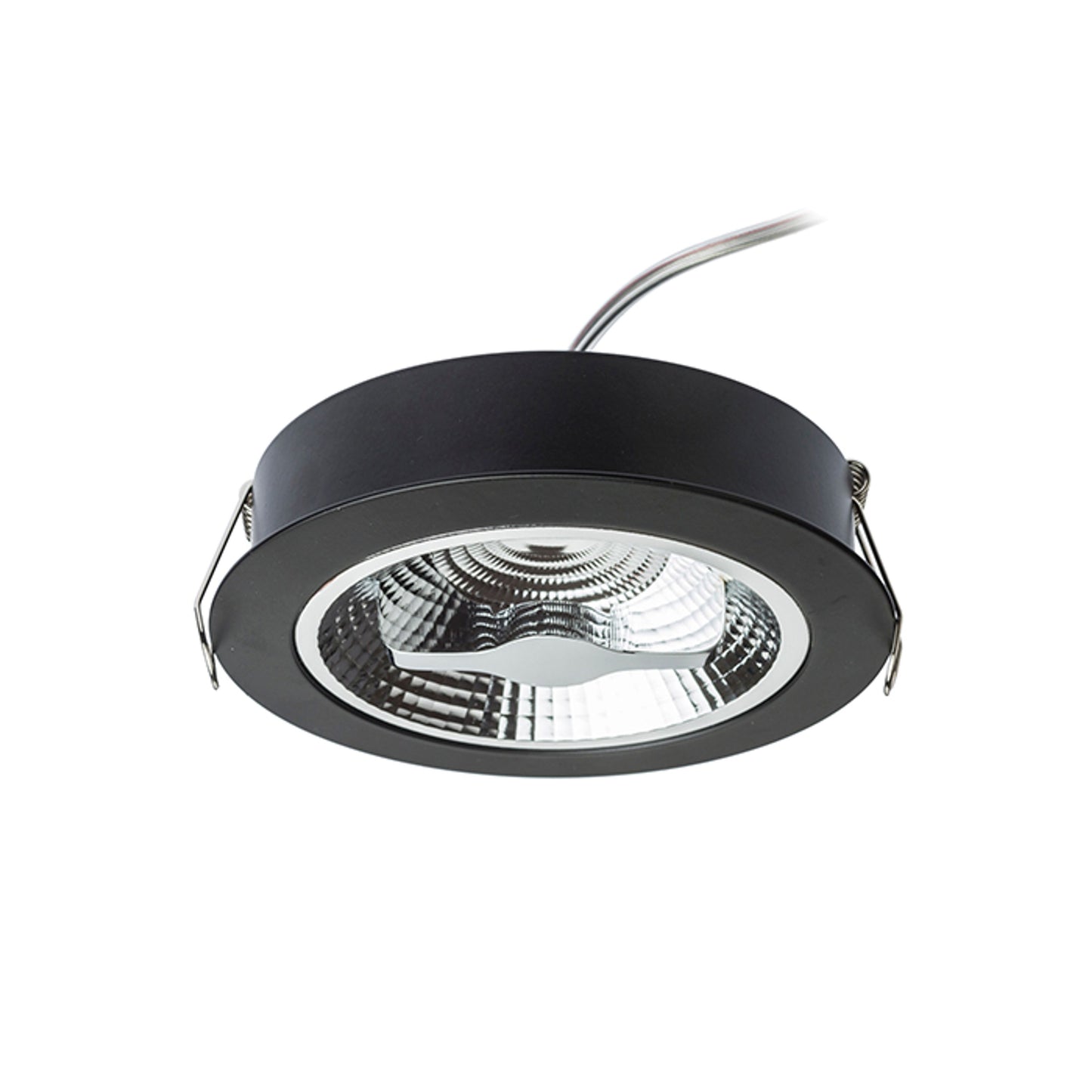 RENDL recessed light KELLY LED DIMM recessed black 230V LED 15W 45° 3000K R12636 2
