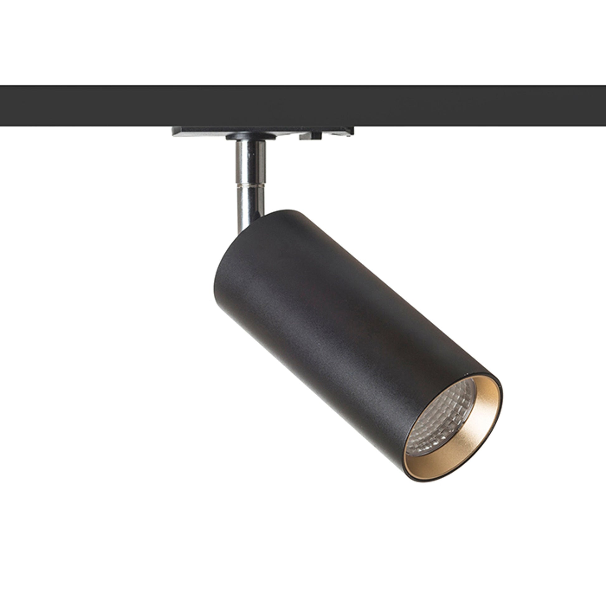 RENDL 1-circuit track system MAVRO for 1-circuit tracks black/gold  230V LED 12W 38°  3000K R12994 1