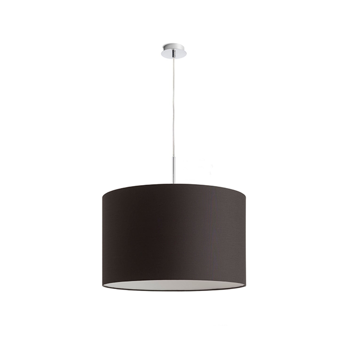 RENDL shades, shade bases, pendent sets RON 55/30 shade Polycotton black/white PVC max. 23W R13051 4