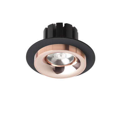 RENDL recessed light SHARM R I recessed black copper/copper 230V LED 10W 24° 3000K R13238  2