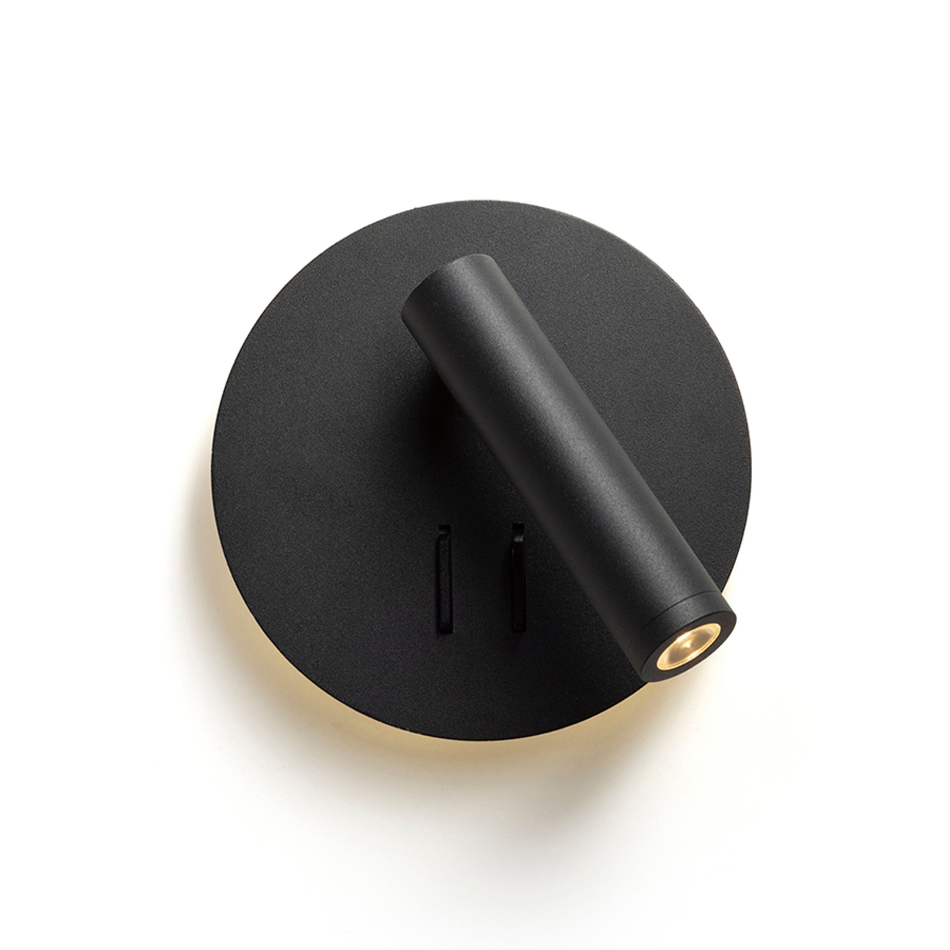 RENDL spotlight THALIA wall black satinated acrylic 230V LED 6+3W 3000K R13765 11