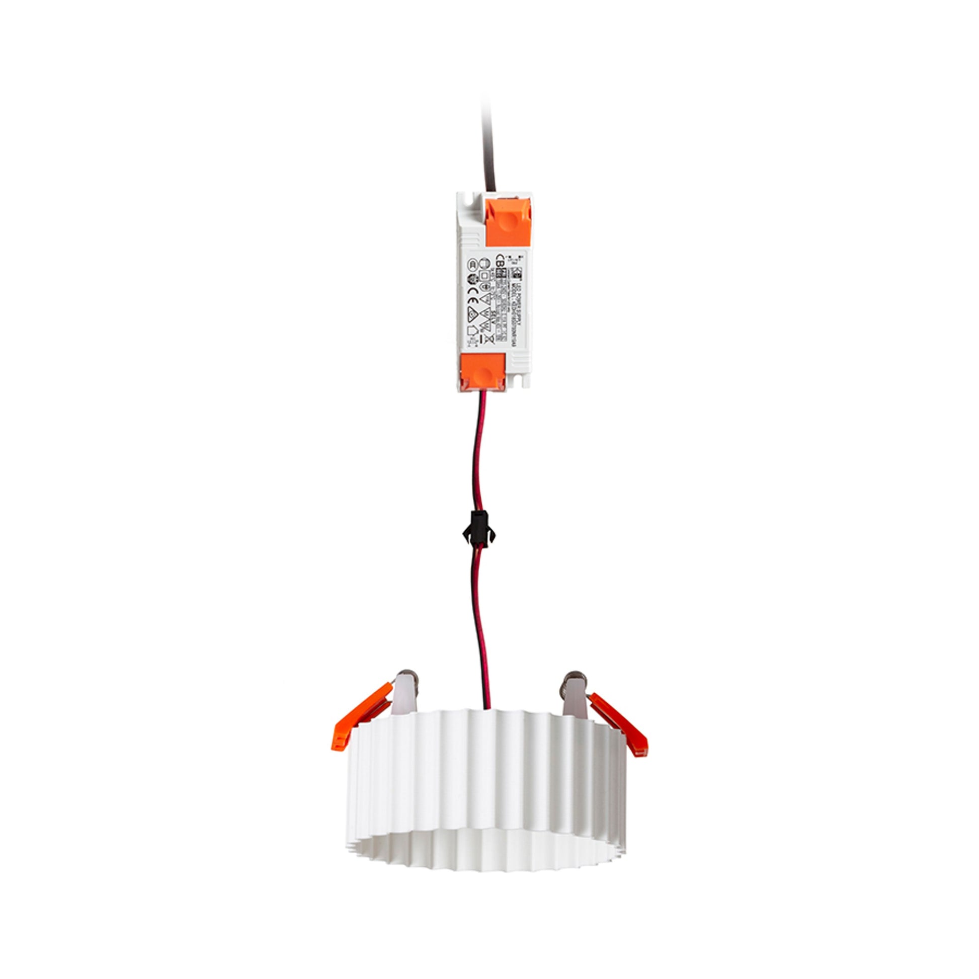 RENDL recessed light MARENGA RT1 40 recessed white Eco PLA 230V LED 6W  3000K R14012 7