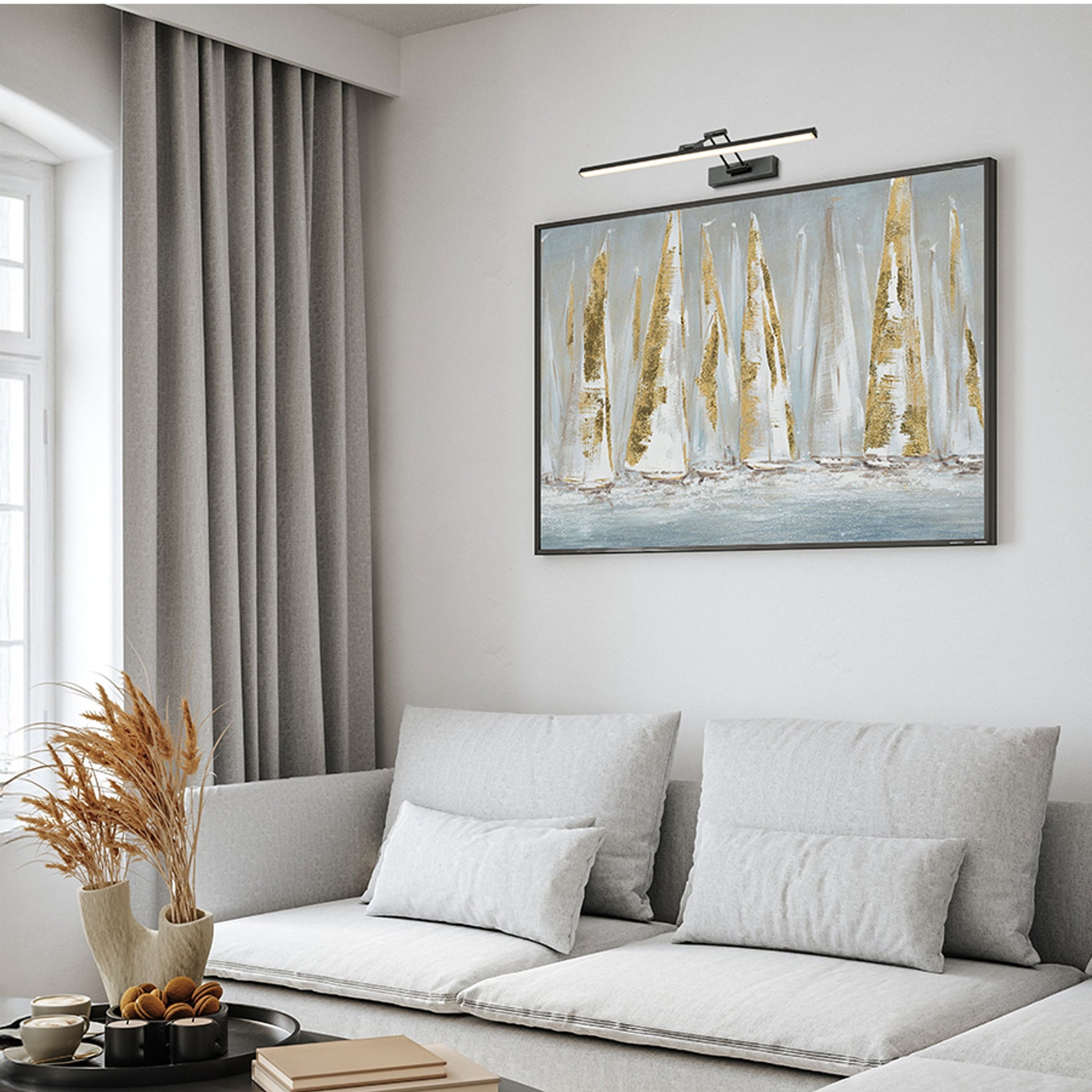RENDL wall lamp FRIDA 60 wall matte black  230V LED 12W  3000K R14152 2
