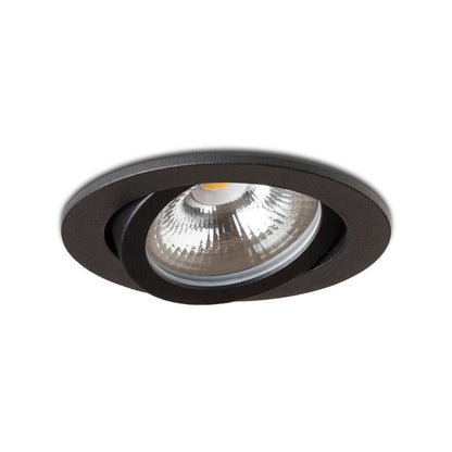 RENDL recessed light JADE DIMM TO WARM recessed black 230V LED 6W 60° 3000 - 2000K R14237 2
