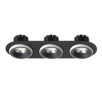 RENDL recessed light SHARM R III recessed black/white 230V LED 3x10W 24° 3000K R14577 2